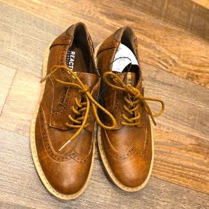 Brown Boy's Brogue Shoes